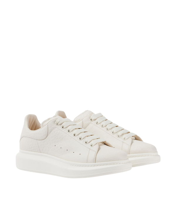 McQueen Oversized leather sneakers
