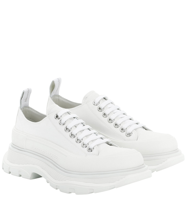 McQueen Tread Slick canvas sneakers