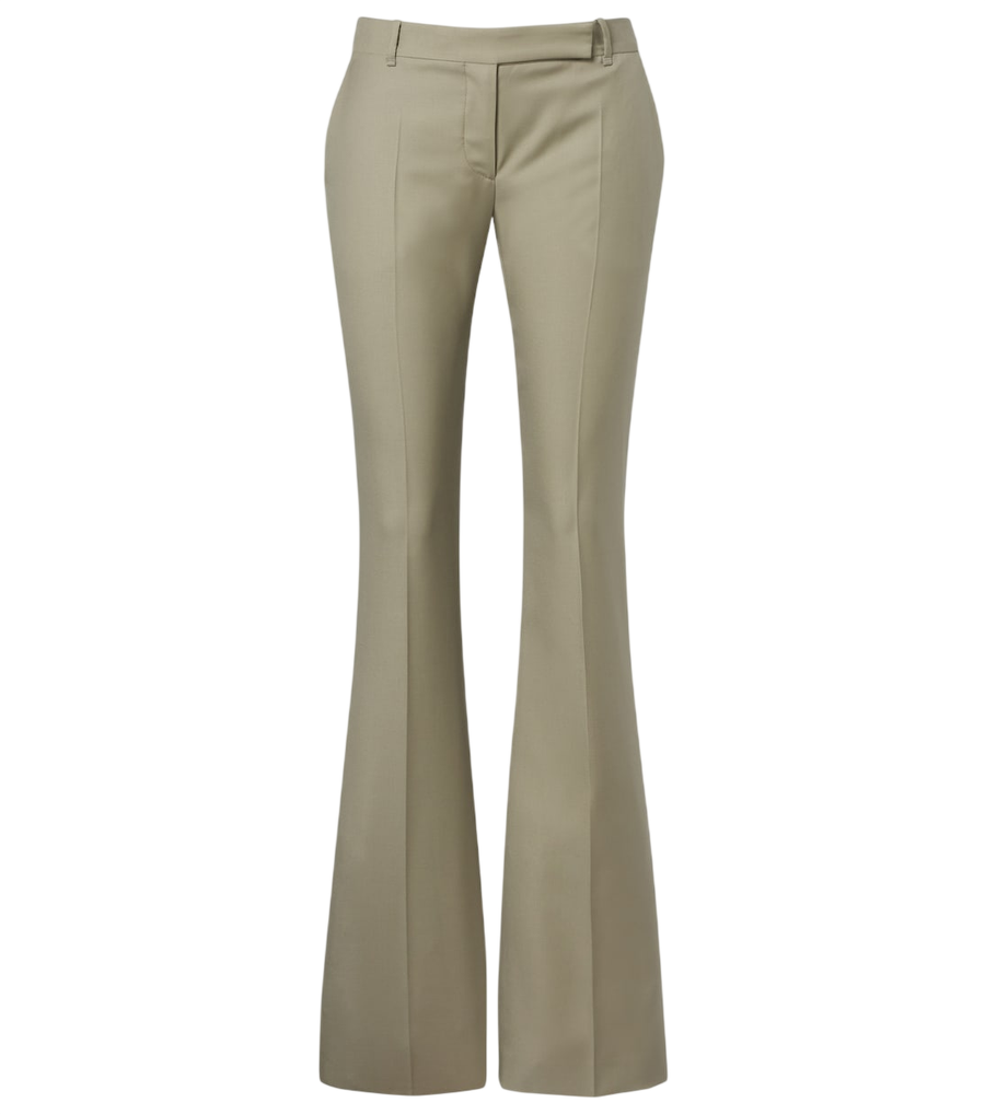 McQueen Wool flared pants