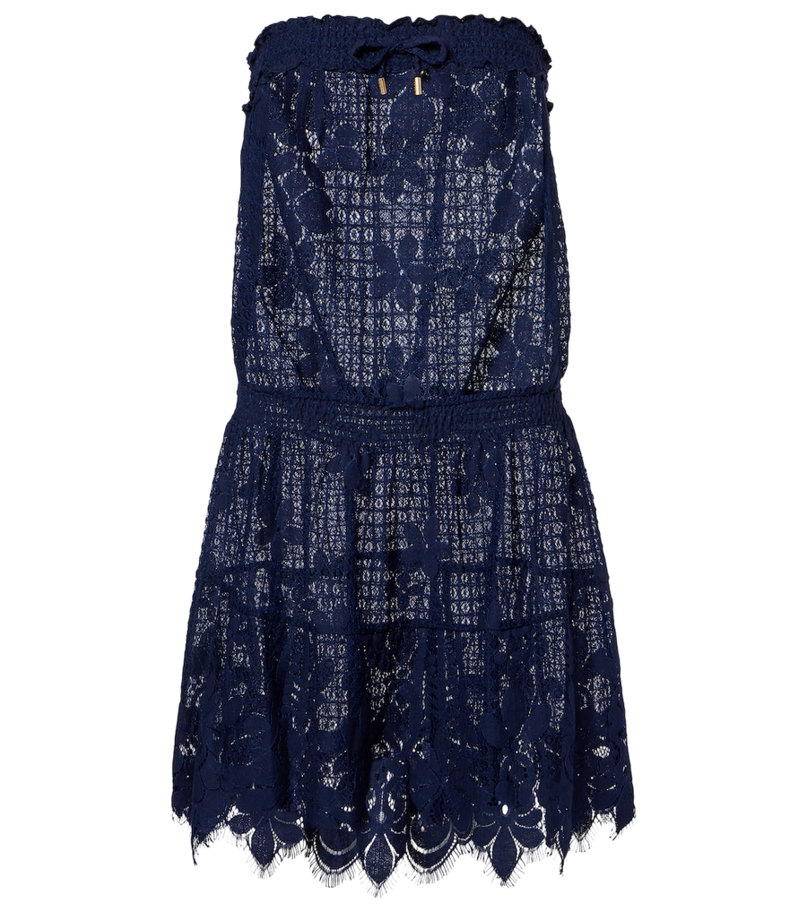 Combishort en dentelle mélange coton Melissa Odabash Isla HS