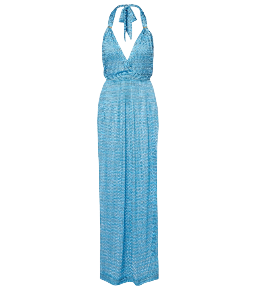 Melissa Odabash Mariah lamé maxi dress