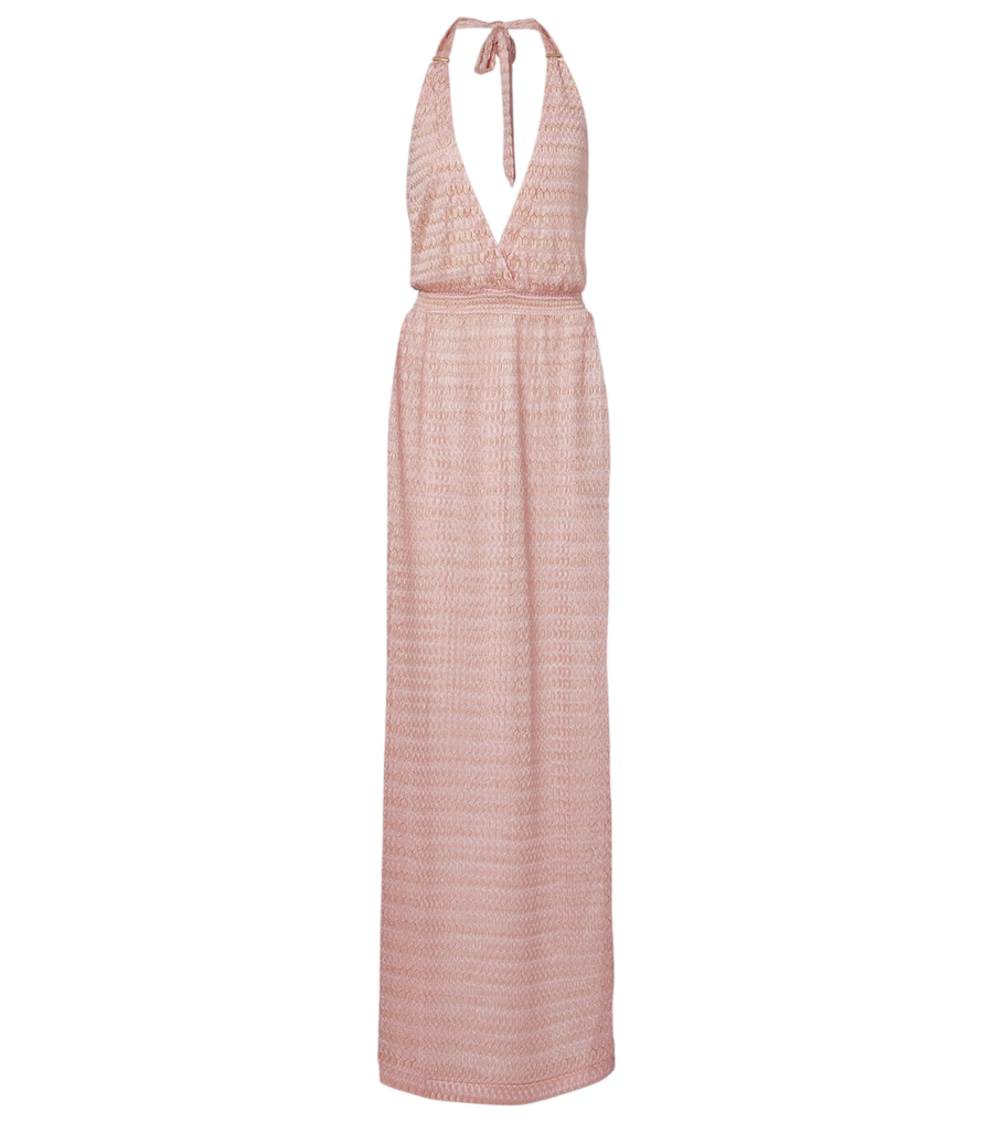 Melissa Odabash Mariah lamé maxi dress