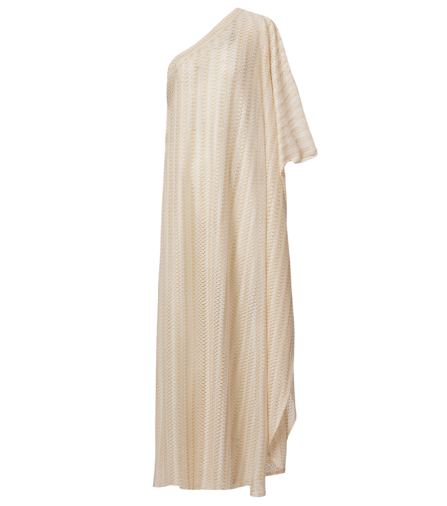Melissa Odabash Savannah lamé beach cover-up