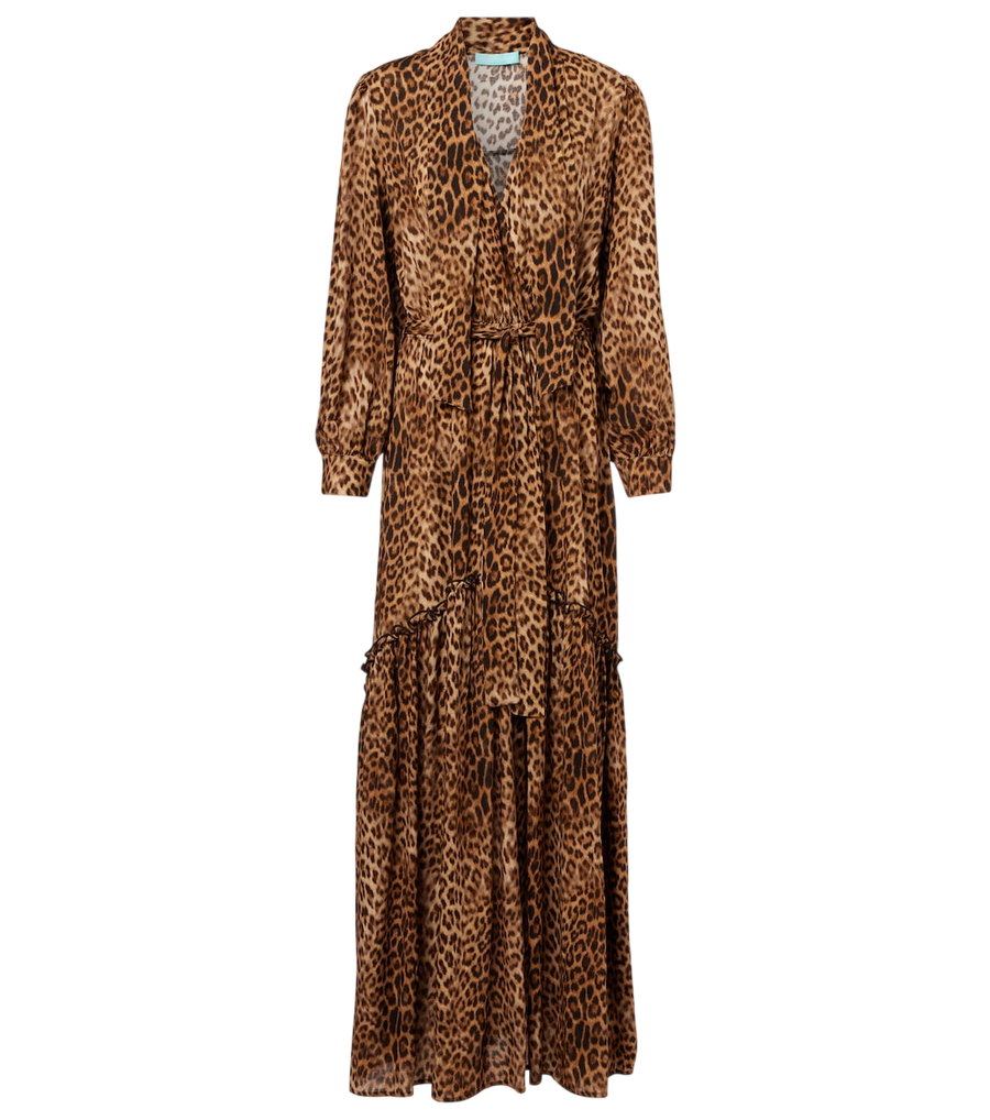 Melissa Odabash Skylar leopard-print maxi dress