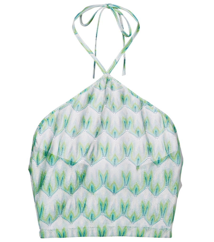 Haut court à dos nu Missoni