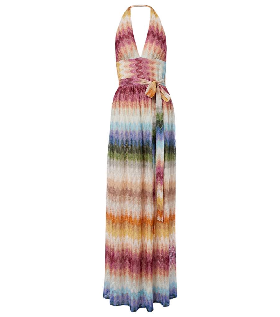 Maxivestido con cuello halter de Missoni