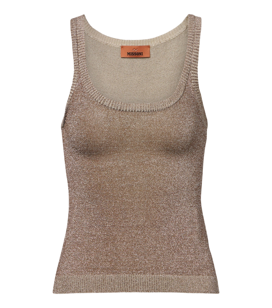 Missoni Regata de malha lamê