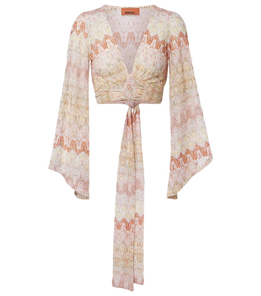 Crop top lamé Missoni