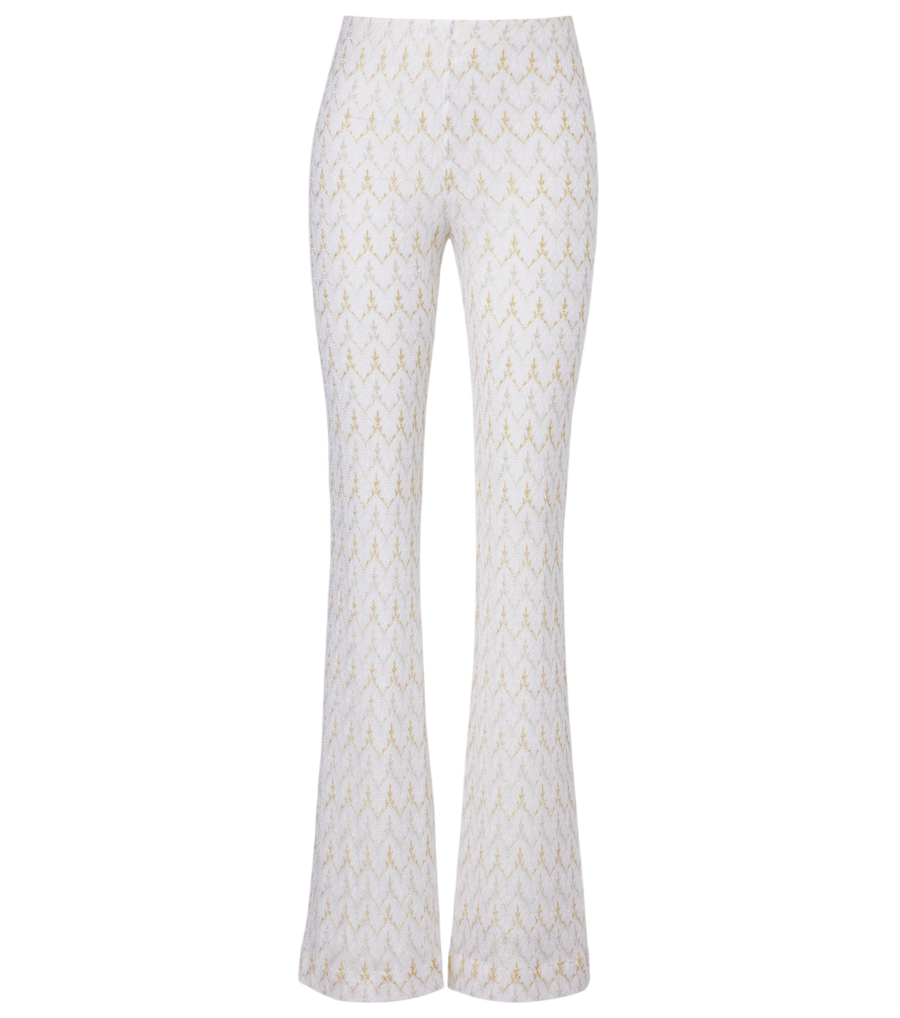 Missoni Lamé flared pants