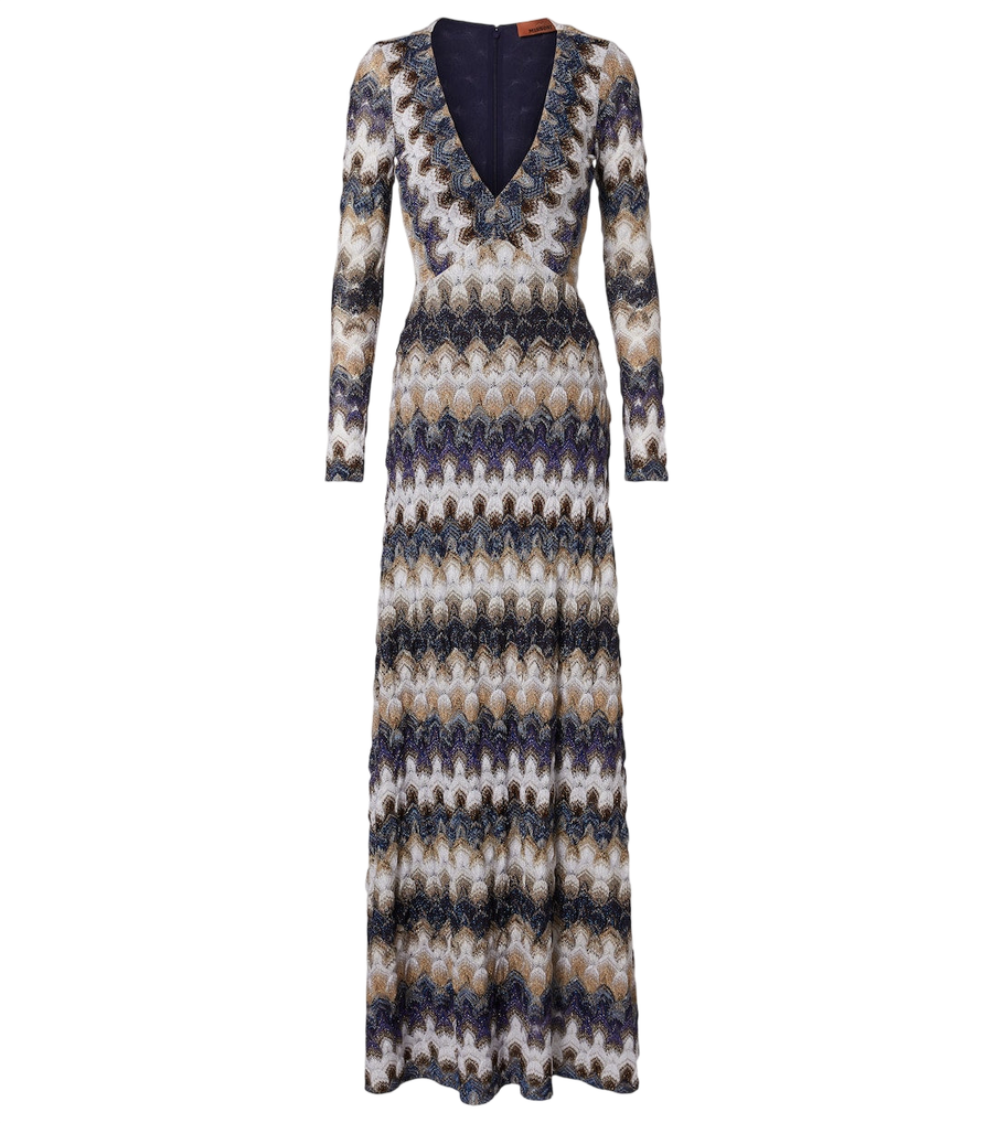 Missoni Lamé maxi dress