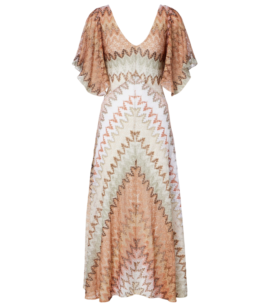 Missoni Lamé midi dress