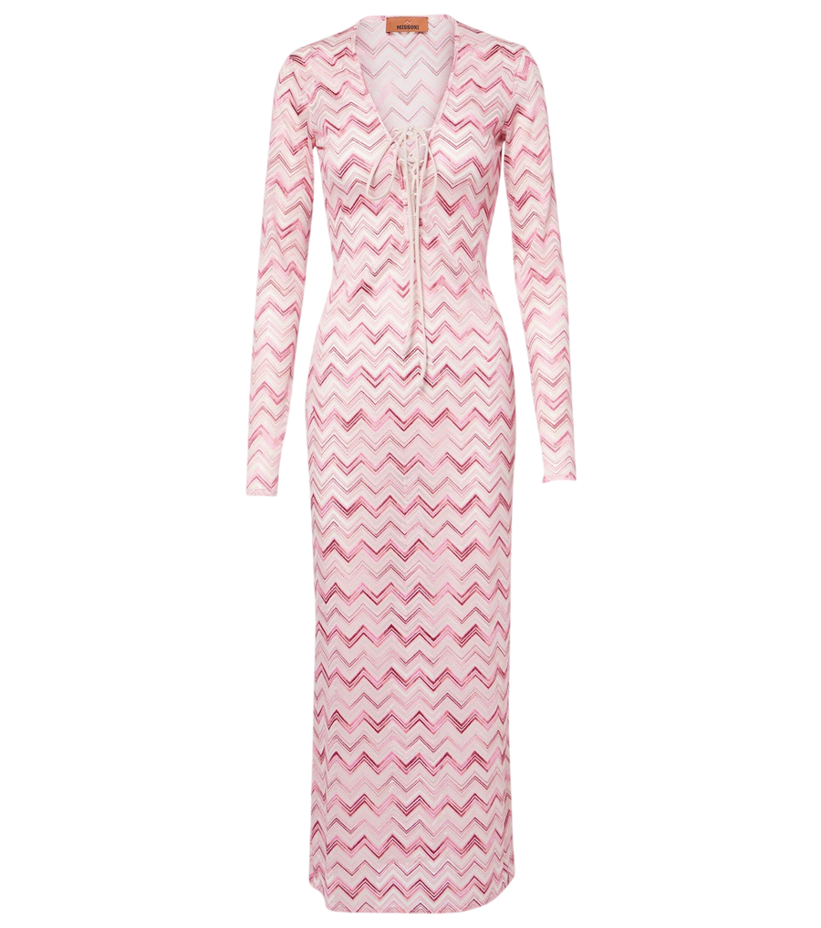 Missoni Lamé midi dress