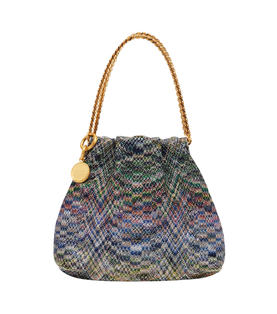 Minibolso de mano de punto Missoni