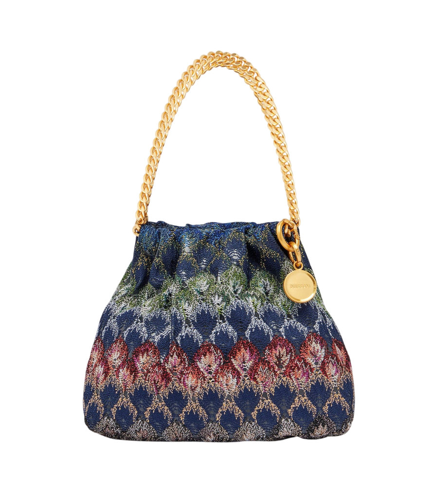 Missoni Mini lamé top-handle bag