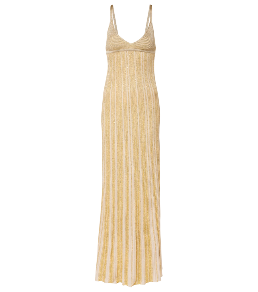 Missoni Sequined lamé maxi dress
