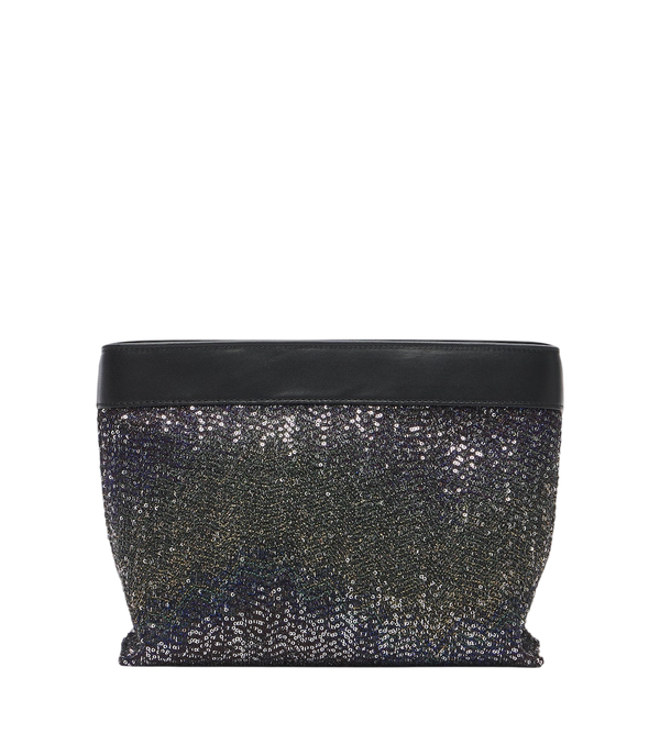 Missoni Pochette con finiture in pelle e paillettes