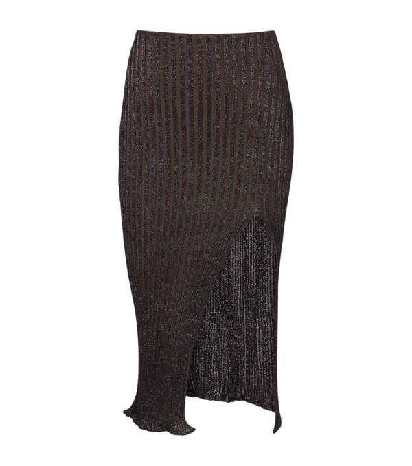 Missoni Gonna midi in lamé a righe