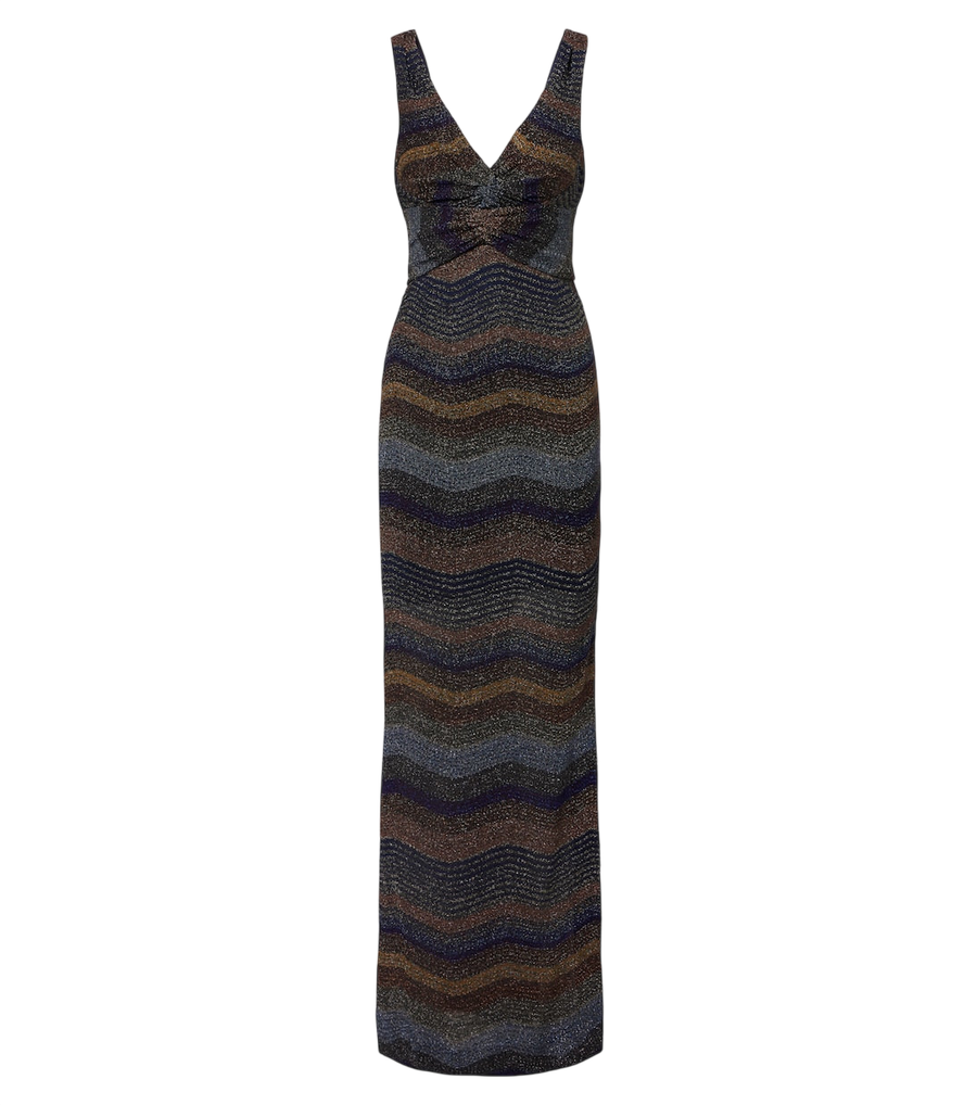 Vestido de lamé Missoni Wave
