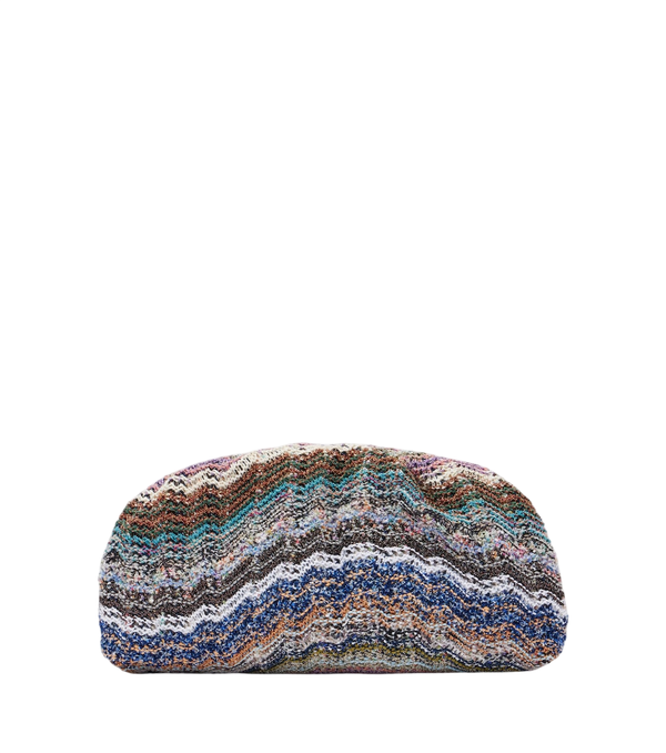 Missoni Pochette grande in maglia Wave