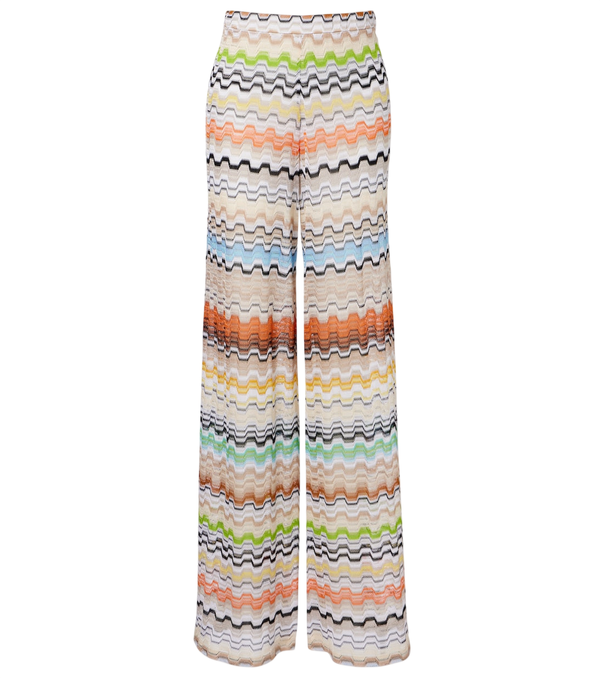 Missoni Zig Zag high-rise wide-leg pants