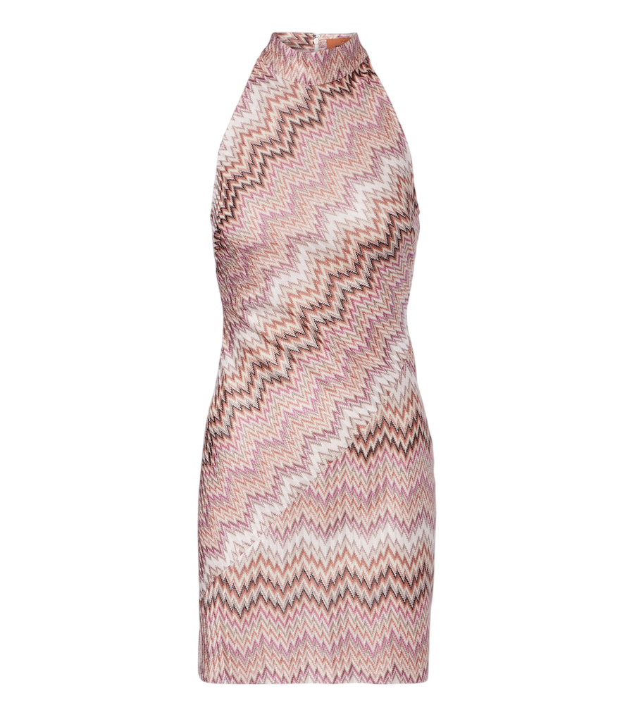 Missoni Miniabito Zig Zag in lamé