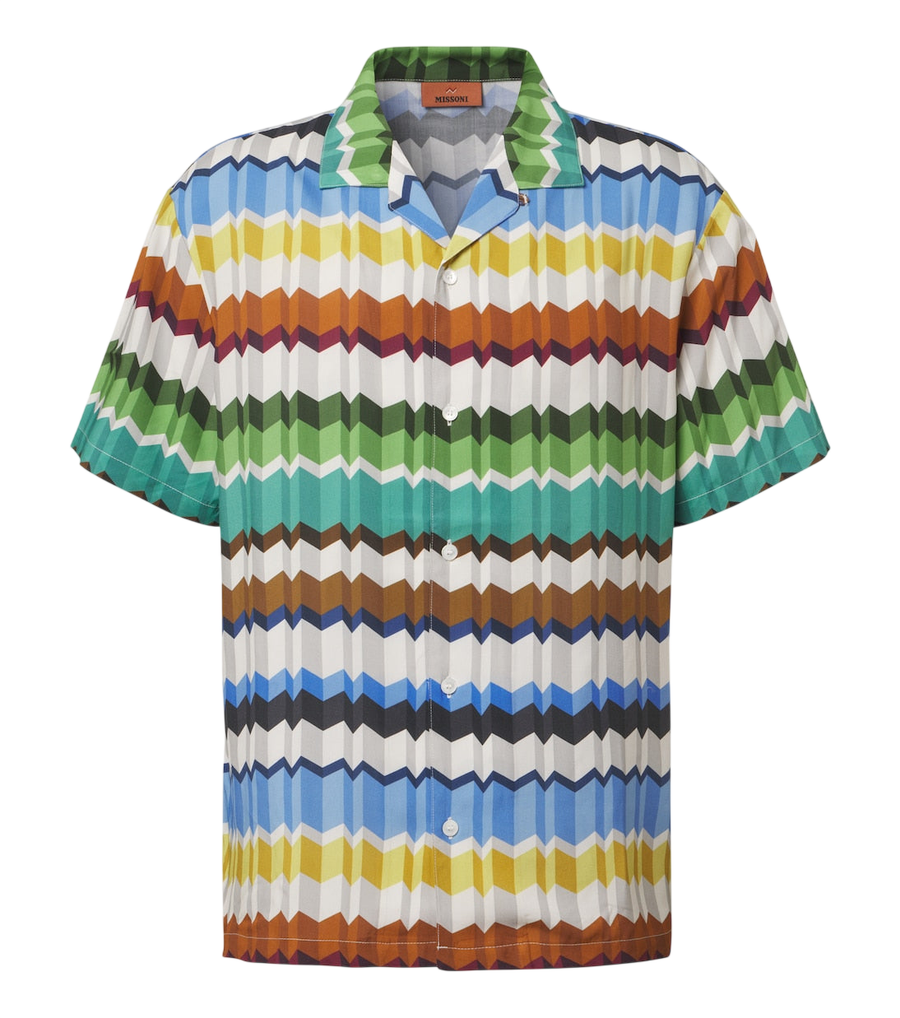 Missoni Zigzag bowling shirt