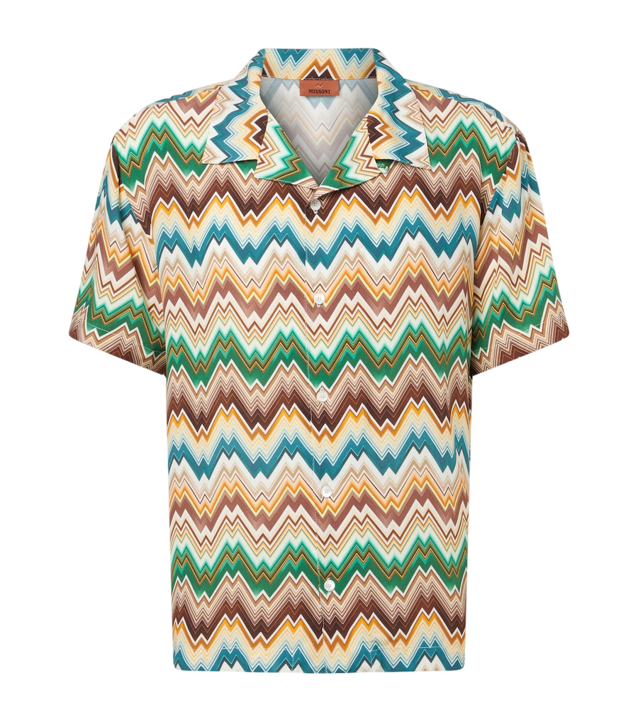Missoni Zigzag bowling shirt