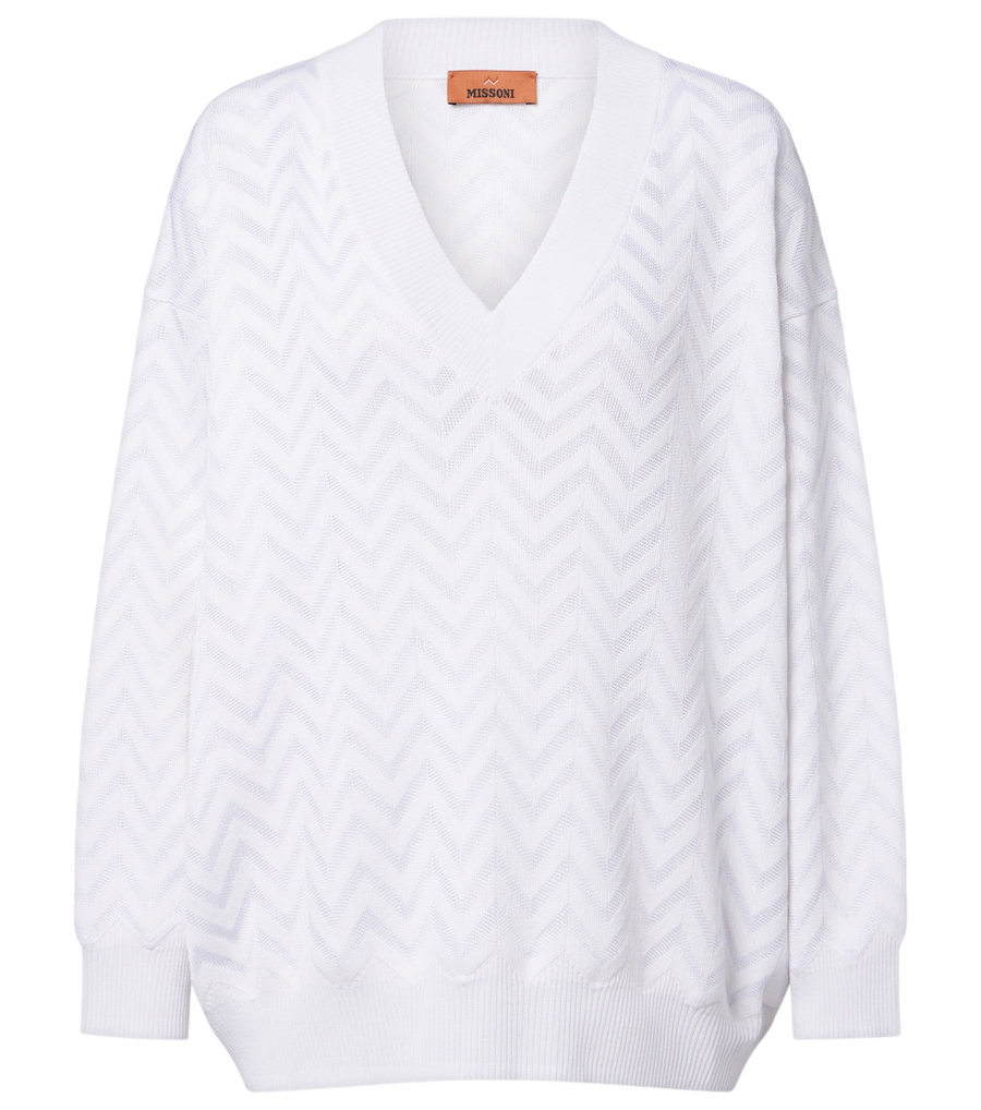 Missoni Zigzag cotton-blend sweater