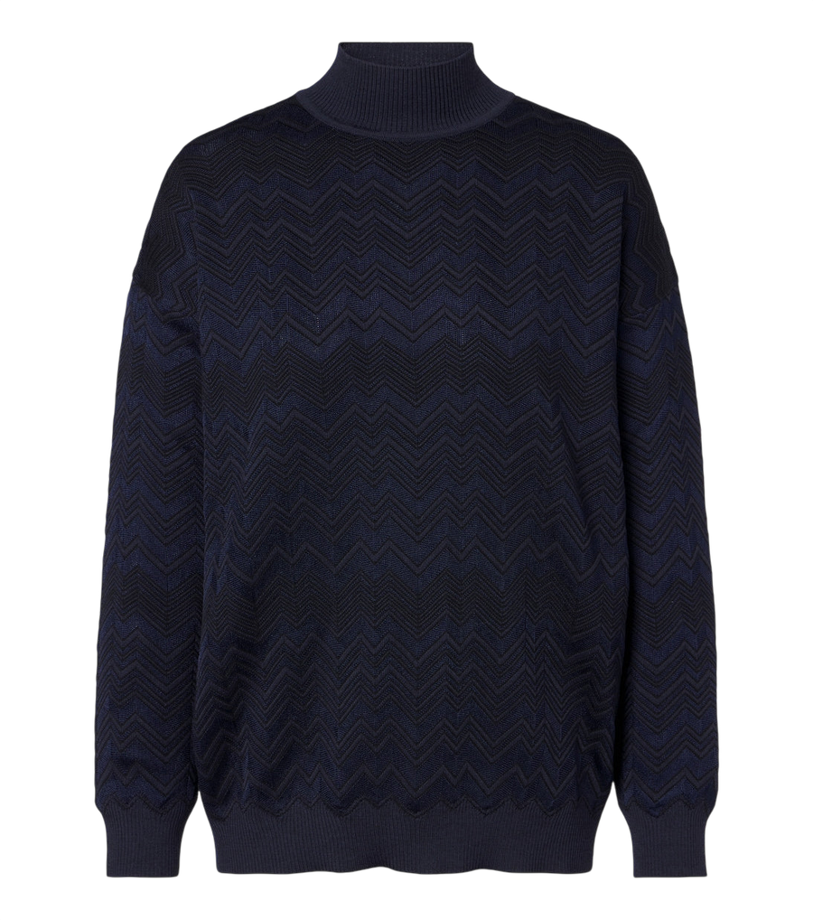 Missoni ZigZag high neck sweater