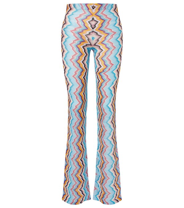 Missoni Zigzag high-rise flared pants