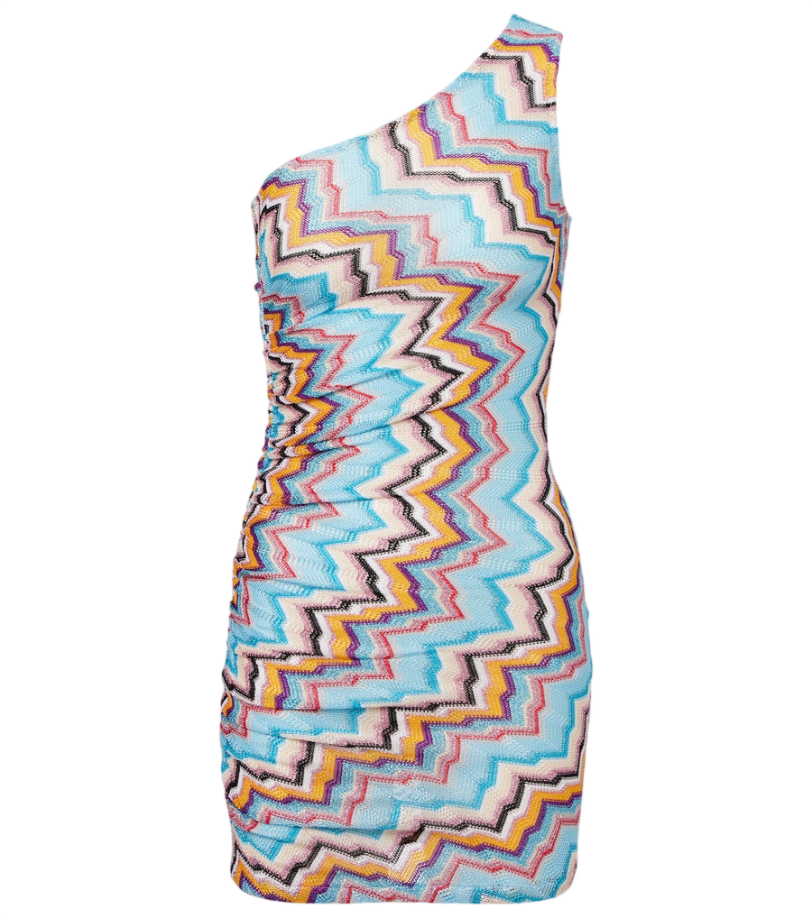 Missoni Zigzag lamé beach cover-up