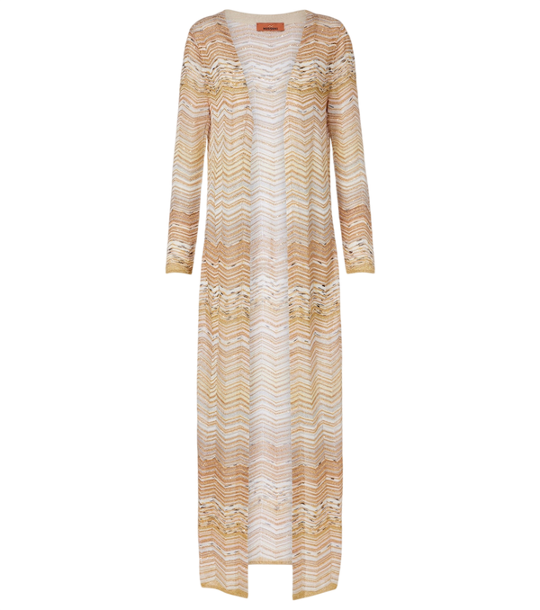 Missoni Zigzag lamé cardigan