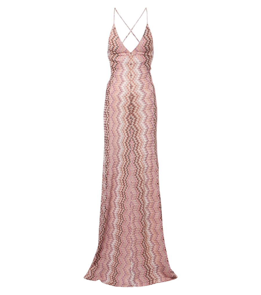 Robe longue zigzag Missoni