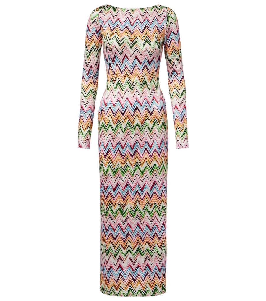Missoni Zigzag maxi dress