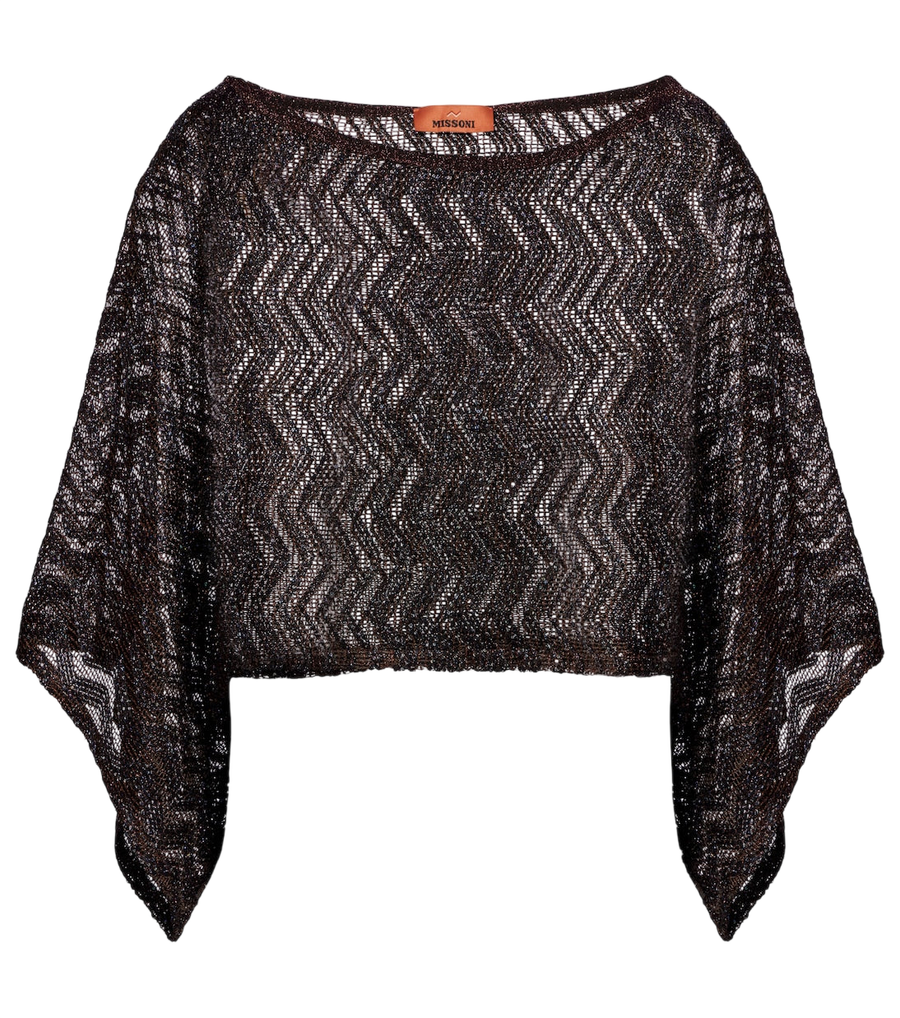 Missoni Zigzag sequined top