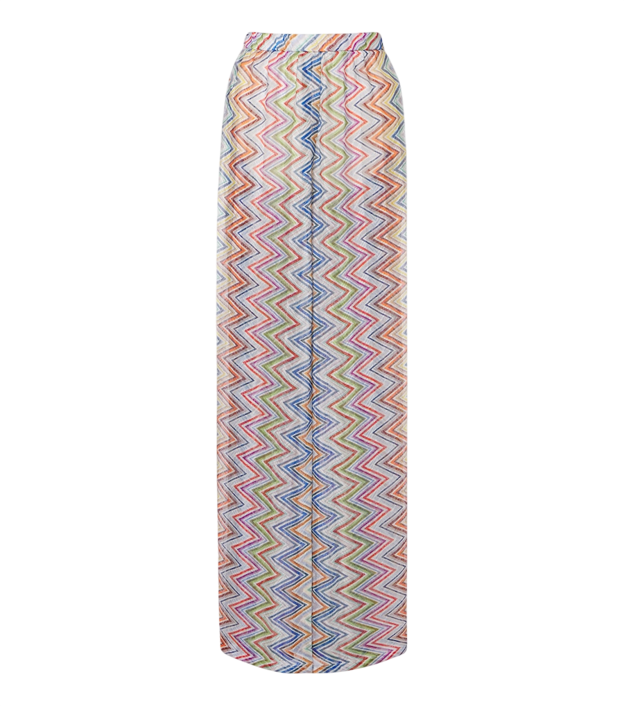 Missoni Zigzag wide-leg pants