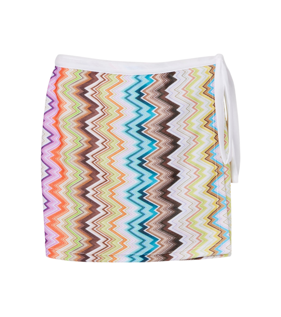 Falda cruzada en zigzag de Missoni