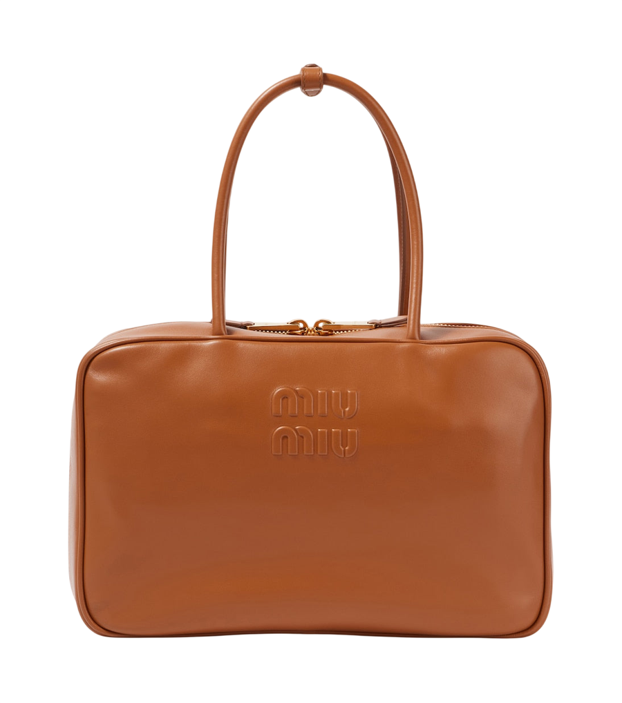 Miu Miu Beau Large leather tote bag