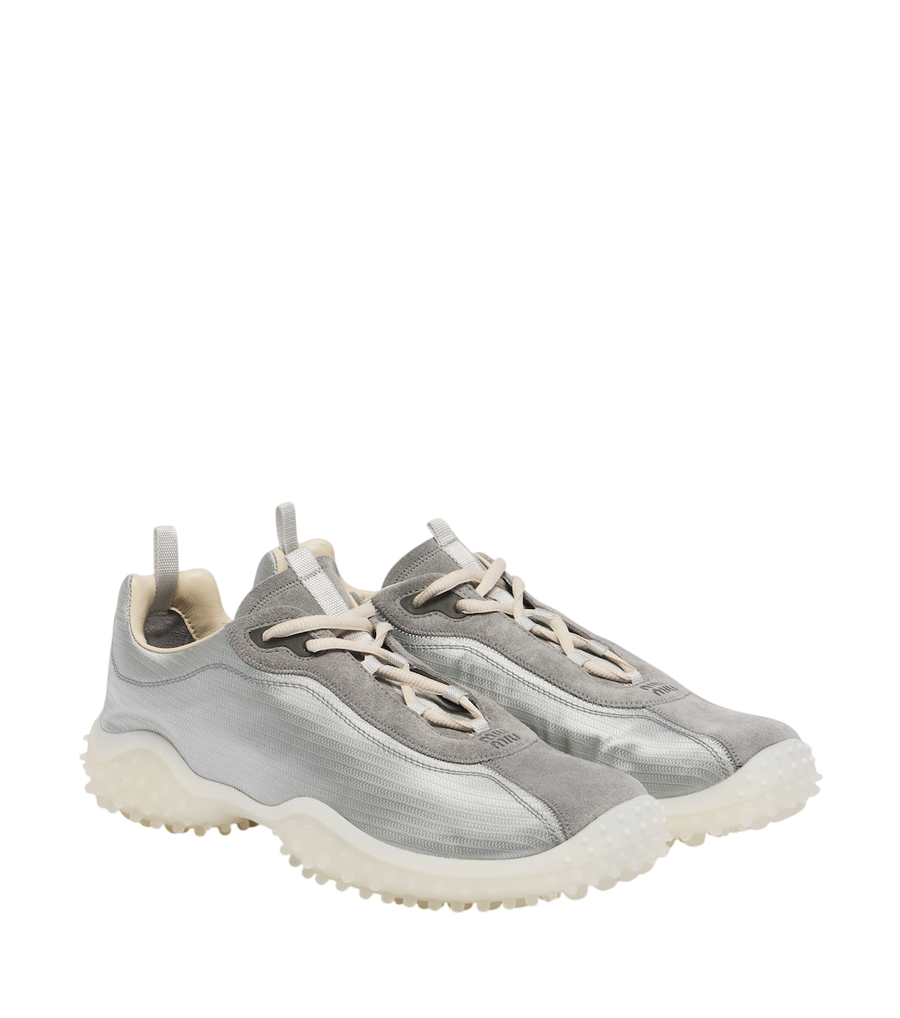 Zapatillas Miu Miu Bubble con ribete de ante