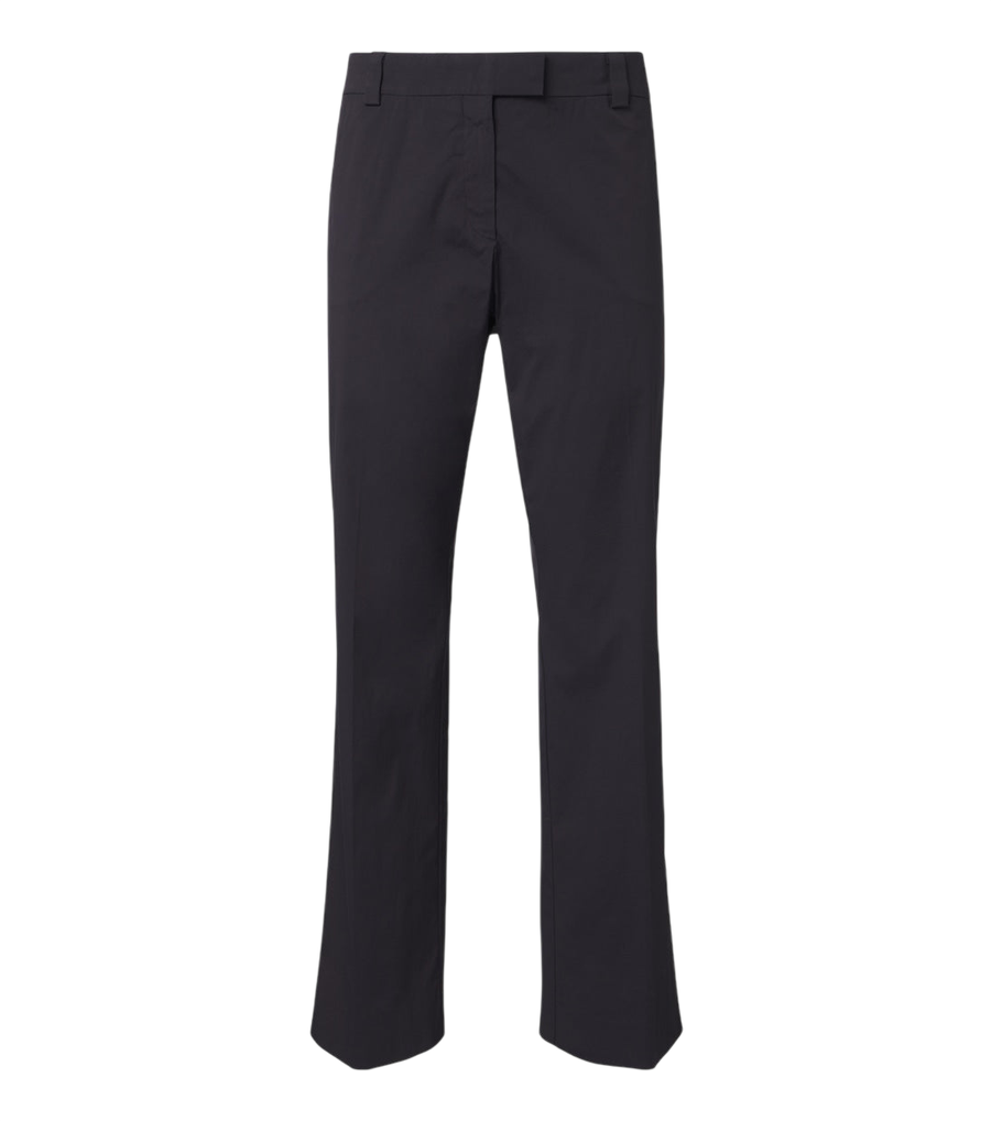 Miu Miu Cotton-blend poplin straight pants