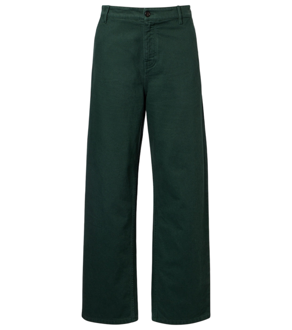 Miu Miu Cotton gabardine straight pants