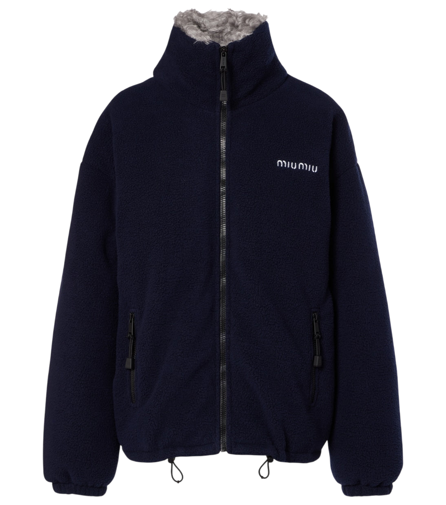 Miu Miu Down-filled fleece jacket