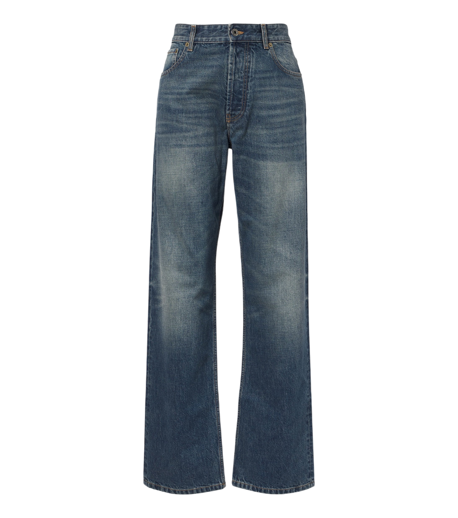 Miu Miu Faded wide-leg jeans