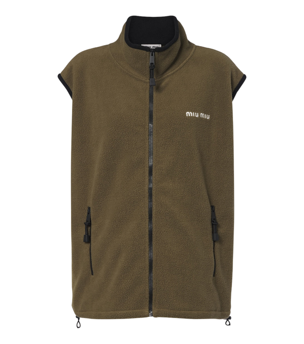 Miu Miu Fleece vest