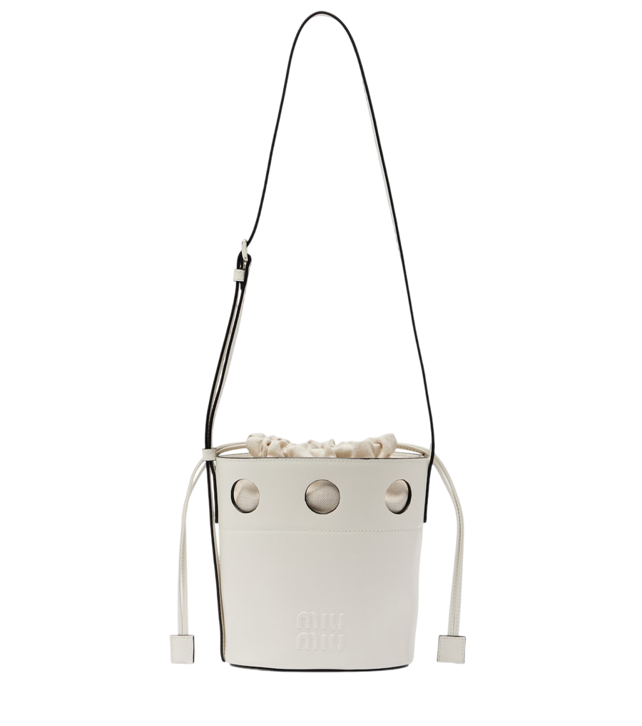 Miu Miu Leather bucket bag