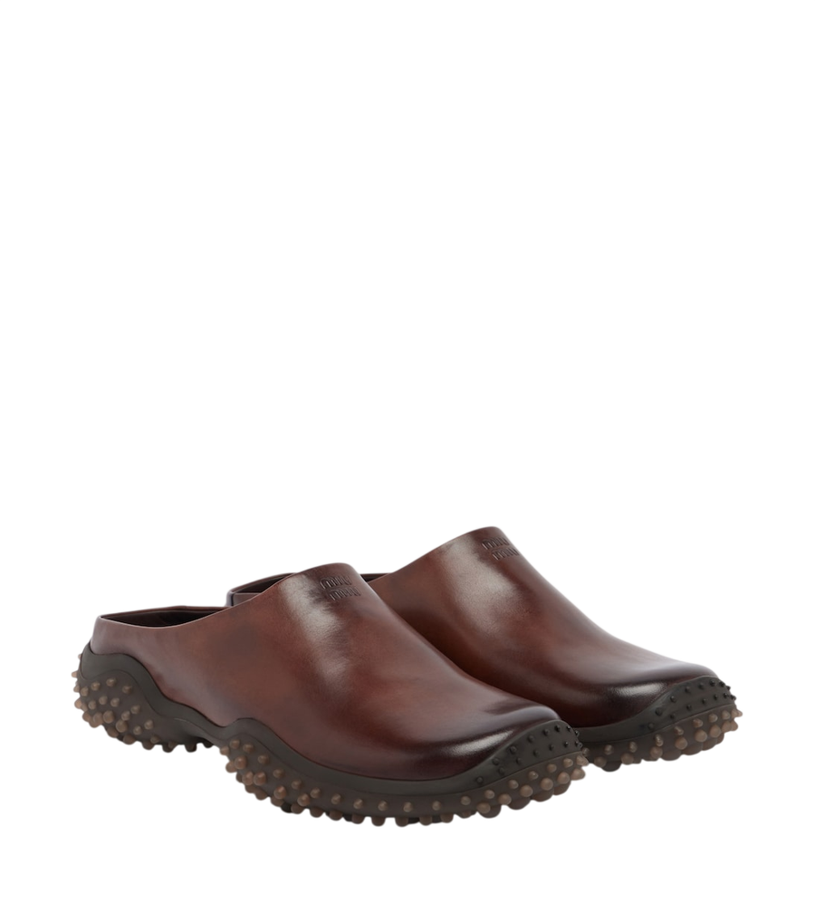 Miu Miu Mules in pelle