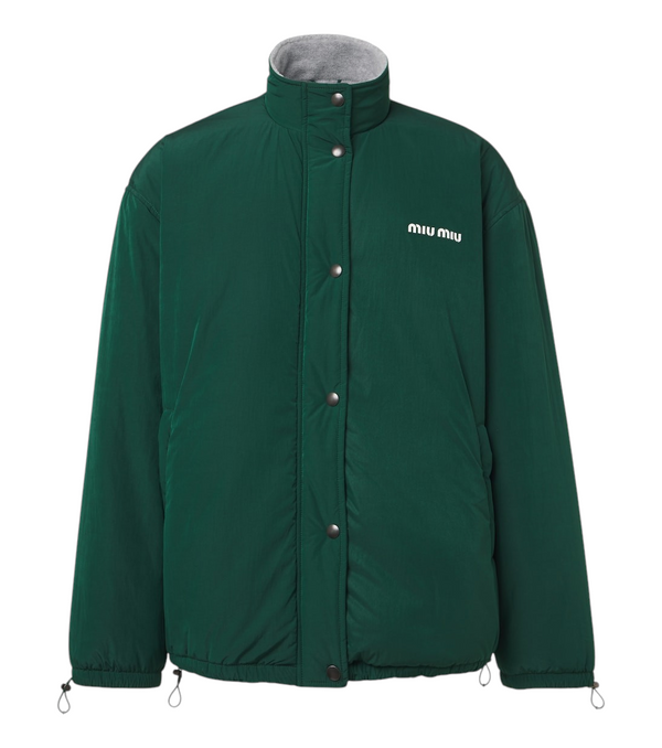 Miu Miu Logo technical jacket