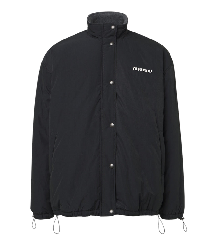 Miu Miu Logo technical jacket