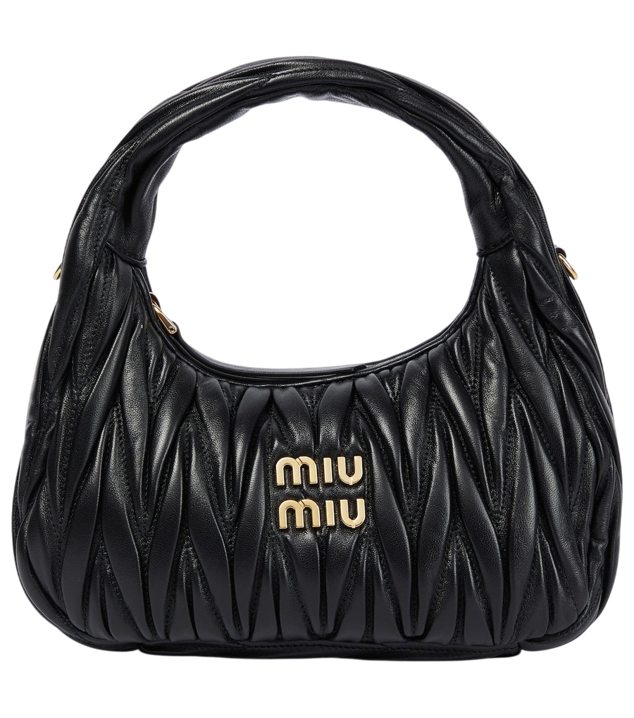 Miu Miu Miu Wander matelassé leather shoulder bag