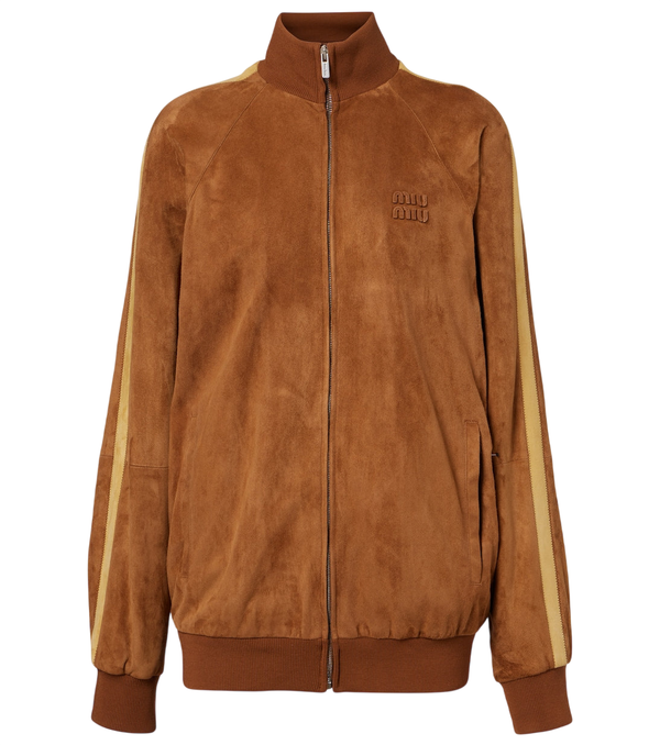 Miu Miu Oversized suede jacket
